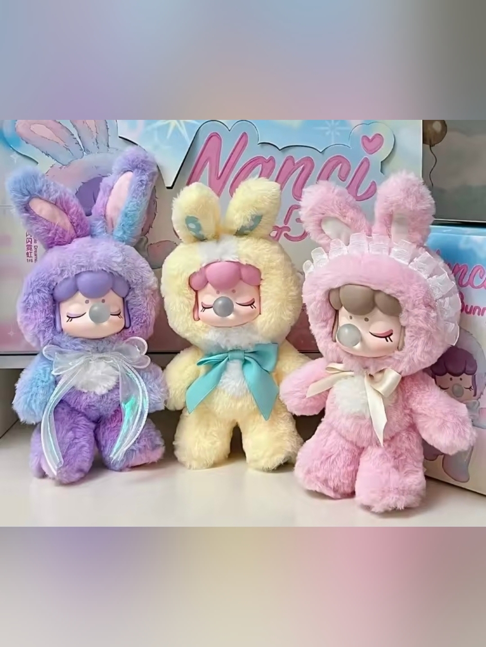 Nanci Shining Bunny Series Plush "Purple Dreamer" - Picture 11 of 15